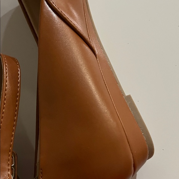 Dream Pairs Women's Tan Flats With Ankle Straps Size 10 - Picture 14 of 15